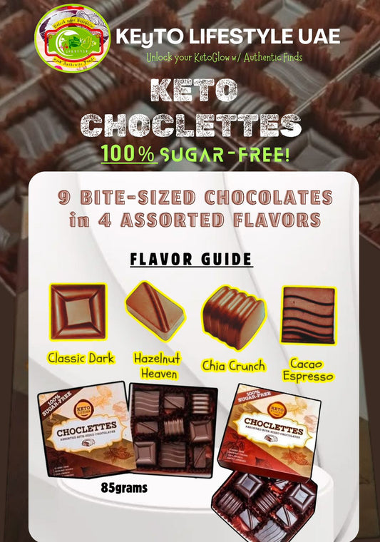 100 % Sugar-Free Keto Choclettes